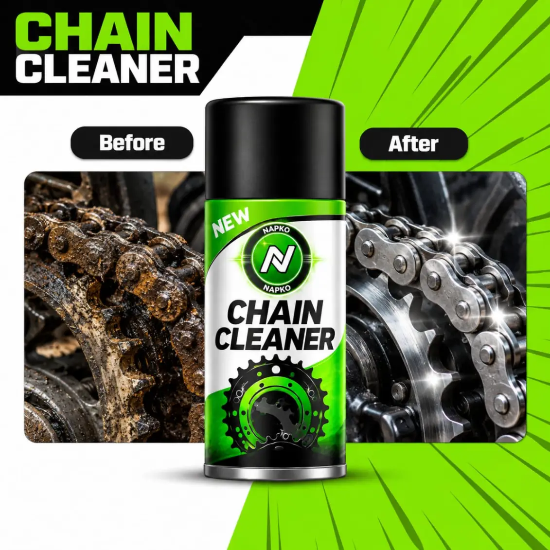Cleaning Chain Cleaner 100% Synthetic