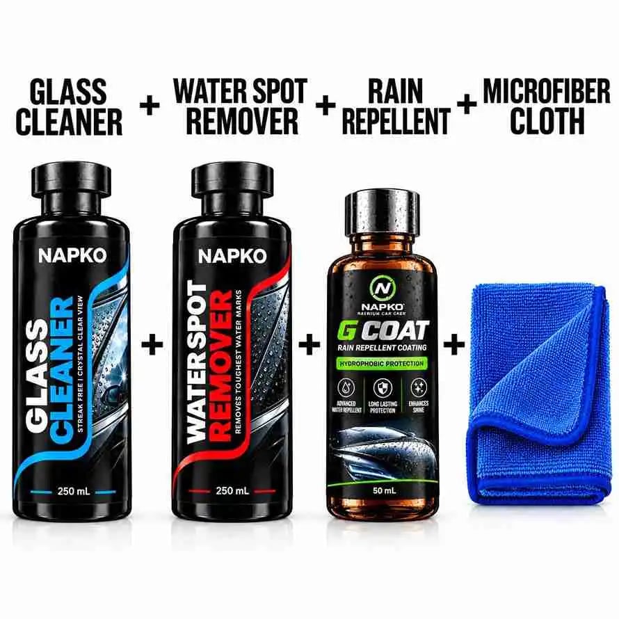 NAPKO Car Windshield Glass Coating Kit